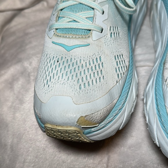 Hoka One One Clifton 6 Blue size 9.5 - Picture 2 of 9